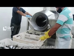 Линия производства рыбных консервов Желтое крокерное оборудование для переработки консервов