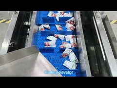 Производственная линия для охлаждения и сушки соуса для пакетов помидоров